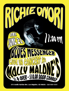 Richie Onori's Blues Messenger @ Molly Malone's June 27th